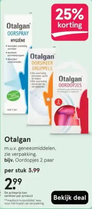 Etos Otalgan aanbieding