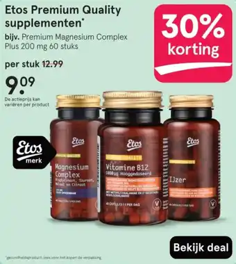 Etos Etos Premium Quality supplementen aanbieding