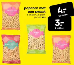 HEMA Popcorn met een smaak aanbieding