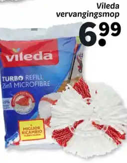 Wibra Vileda vervangingsmop aanbieding