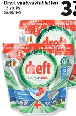 Wibra Dreft vaatwastabletten aanbieding