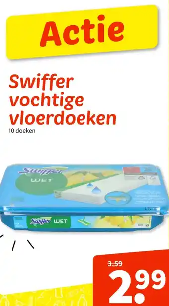 Wibra Swiffer vochtige vloerdoeken aanbieding
