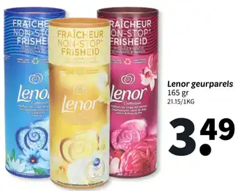 Wibra Lenor geurparels aanbieding