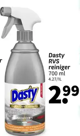 Wibra Dasty RVS reiniger aanbieding