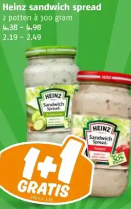 Poiesz Heinz sandwich spread aanbieding