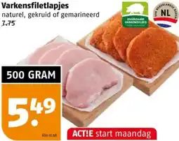 Poiesz Varkensfiletlapjes aanbieding