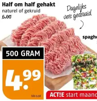 Poiesz Half om half gehakt aanbieding