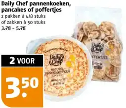 Poiesz Daily Chef pannenkoeken, pancakes of poffertjes aanbieding