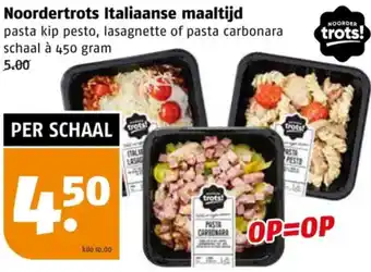 Poiesz Noordertrots Italiaanse maaltijd aanbieding