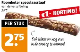 Poiesz Roomboter speculaasstaaf aanbieding