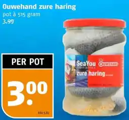 Poiesz Ouwehand zure haring aanbieding