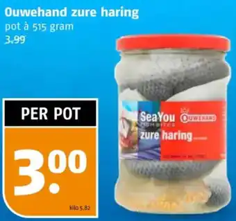 Poiesz Ouwehand zure haring aanbieding