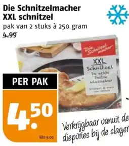 Poiesz Die Schnitzelmacher XXL schnitzel aanbieding