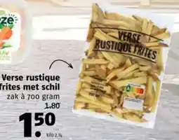 Poiesz Verse rustique frites met schil aanbieding