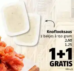 Poiesz Knoflooksaus aanbieding