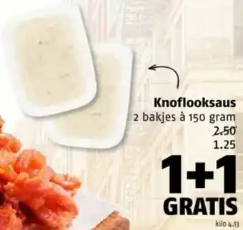 Poiesz Knoflooksaus aanbieding