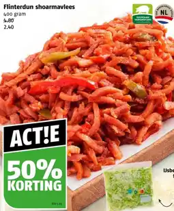 Poiesz Flinterdun shoarmavlees aanbieding