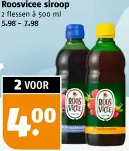 Poiesz Roosvicee siroop aanbieding
