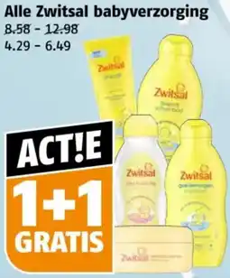 Poiesz Alle Zwitsal babyverzorging aanbieding