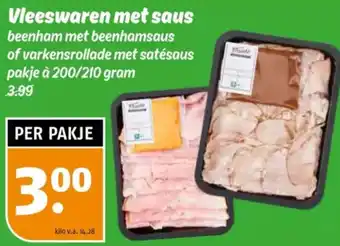 Poiesz Vleeswaren met saus aanbieding