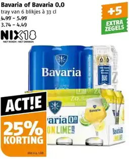Poiesz Bavaria of Bavaria 0.0 aanbieding