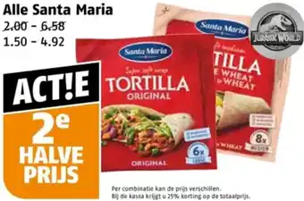 Poiesz Alle Santa Maria aanbieding