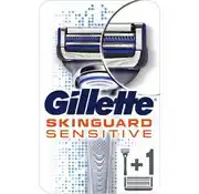 Bol.com Gillette Skinguard Sensitive Scheersysteem + 1 Scheermesje aanbieding