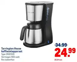 Makro Tarrington House koffiezetapparaat aanbieding