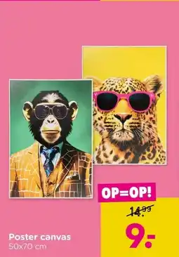 Xenos Poster canvas aanbieding