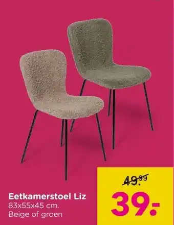 Xenos Eetkamerstoel Liz aanbieding