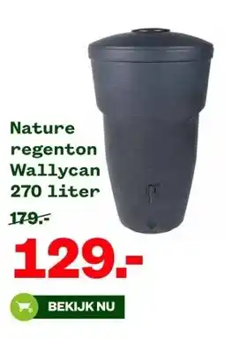 Welkoop Nature regenton Wallycan aanbieding