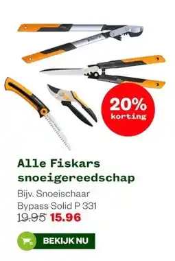 Welkoop Alle Fiskars snoeigereedschap aanbieding