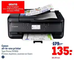Makro Canon all-in-one printer aanbieding