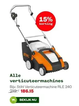 Welkoop Alle verticuteermachines aanbieding