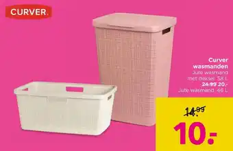 Xenos Curver wasmanden aanbieding