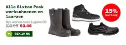 Welkoop Alle Sixton Peak werkschoenen en laarzen aanbieding