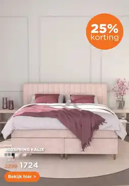 TotaalBED Boxspring Kalix aanbieding