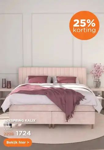 TotaalBED Boxspring Kalix aanbieding