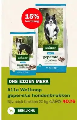 Welkoop Alle Welkoop geperste hondenbrokken aanbieding