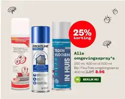Welkoop Alle omgevingsspray's aanbieding