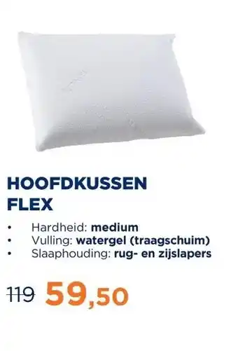 TotaalBED Hoofdkussen Flex watergel | aanbieding