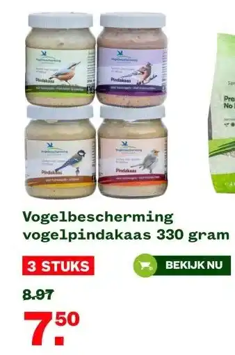 Welkoop Vogelbescherming vogelpindakaas aanbieding
