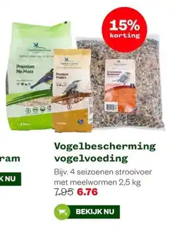 Welkoop Vogelbescherming vogelvoeding aanbieding