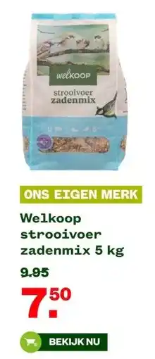 Welkoop Welkoop strooivoer zadenmix aanbieding