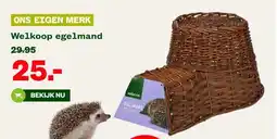 Welkoop Welkoop egelmand aanbieding