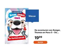 The Read Shop De avonturen van Rutger, Thomas en Paco 5 - De Verkleinstraal aanbieding