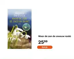 The Read Shop Waar de zon de sneeuw raakt aanbieding