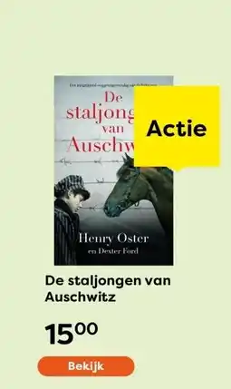 The Read Shop De staljongen van Auschwitz aanbieding