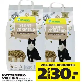 Ranzijn KATTENBAK- VULLING RANZIJN aanbieding