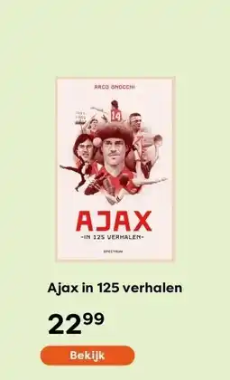 The Read Shop Ajax in 125 verhalen aanbieding